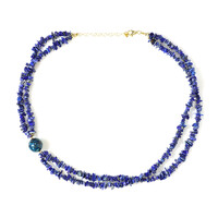 Collier en argent et Chrysocolle