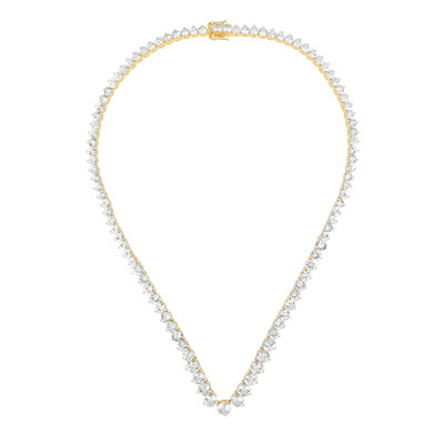 Collier en or et Danburite