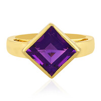 Bague en argent et Améthyste