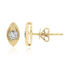 Boucles d'oreilles en or et Diamant SI2 (H) (CIRARI)