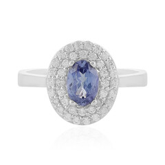 Bague en argent et Tanzanite