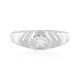 Bague en argent et Topaze blanche