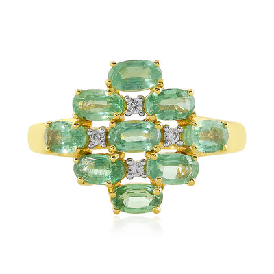 Bague en argent et Kyanite Menthe