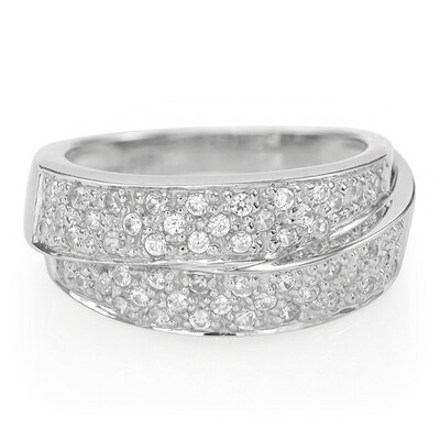 Bague en argent et Zircon