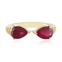 Bague en or et Rubis de Madagascar (Ornaments by de Melo)