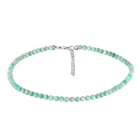Collier en argent et Amazonite