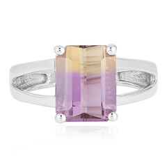 Bague en argent et Amétrine