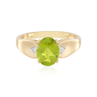 Bague en or et Péridot