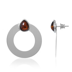 Boucles d'oreilles en argent et Ambre baltique