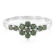 Bague en argent et Diamant fantaisie