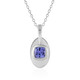 Collier en argent et Tanzanite (de Melo)