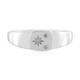 Bague en argent et Diamant I2 (I)