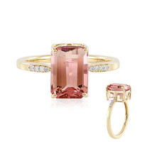 Bague en or et Tourmaline multicolore (AMAYANI)