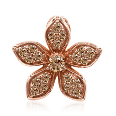 Pendentif en or et Diamant rose de France SI1 d'Argyle 