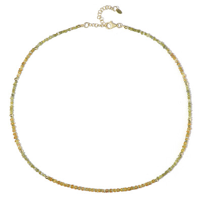 Collier en argent et Diamant jaune (Riya)