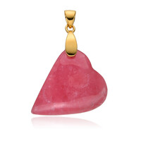 Pendentif en argent et Rhodochrosite
