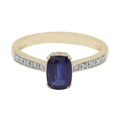 Bague en or et Kyanite