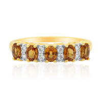Bague en or et Grenat Spessartite (Adela Gold)