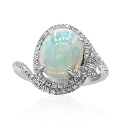 Bague en or et Opale Welo AAA (CIRARI)