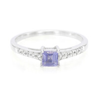 Bague en argent et Iolite d’Orissa