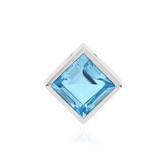 Pendentif en argent et Topaze bleu ciel