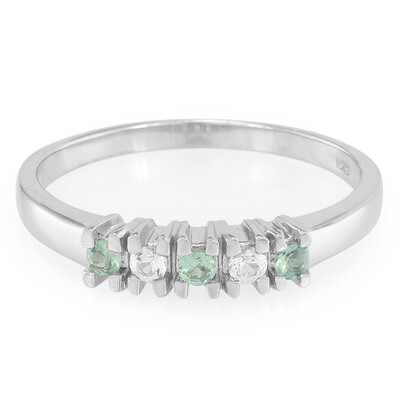 Bague en argent et Alexandrite du Brésil