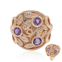 Bague en argent et Améthyste