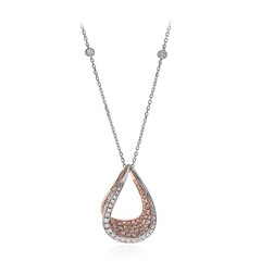 Collier en or et Diamant rose I1 (CIRARI)