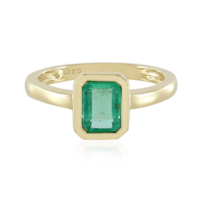 Bague en or et Emeraude de Colombie
