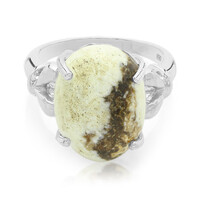 Bague en argent et Magnésite