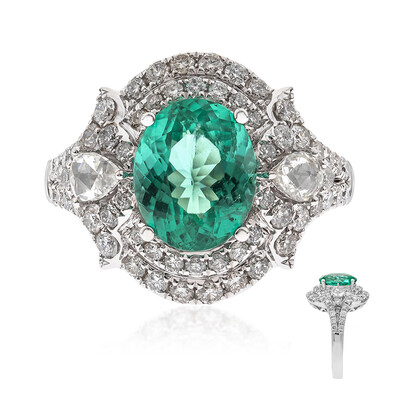 Bague en or et Tourmaline Paraïba (CIRARI)