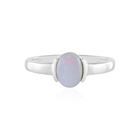 Bague en argent et Opale d'Australie
