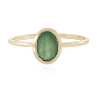 Bague en or et Emeraude de Socoto