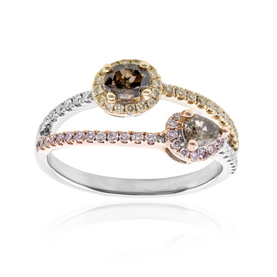 Bague en or et Diamant fancy SI2 (CIRARI)