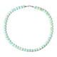Collier en argent et Aragonite bleue