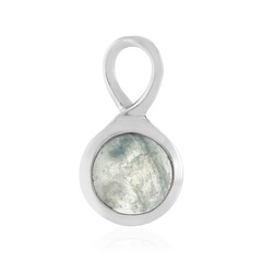 Pendentif en argent et Aigue-marine