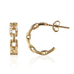 Boucles d'oreilles en argent et Zircon