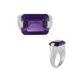 Bague en argent et Améthyste de Sibérie