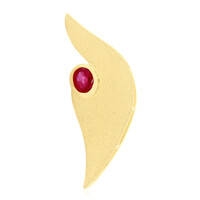 Pendentif en argent et Rubis
