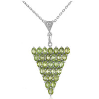 Collier en argent et Tourmaline Paraïba