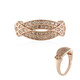 Bague en or et Diamant champagne I2 (KM by Juwelo)