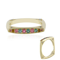 Bague en or et Tourmaline rose du Brésil  (de Melo)