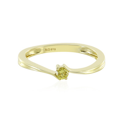 Bague en or et Diamant jaune I4