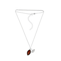 Collier en argent et Ambre baltique