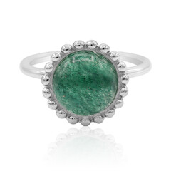 Bague en argent et Aventurine
