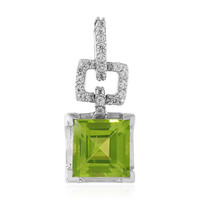 Pendentif en argent et Péridot