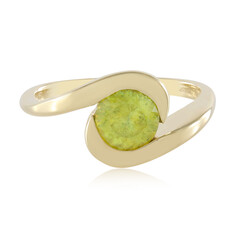 Bague en or et Sphène (de Melo)