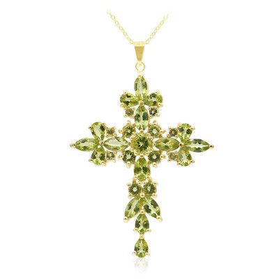 Collier en argent et Péridot