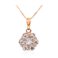 Collier en or et Morganite AAA