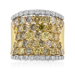 Bague en or et Diamant fancy SI2 (CIRARI)
